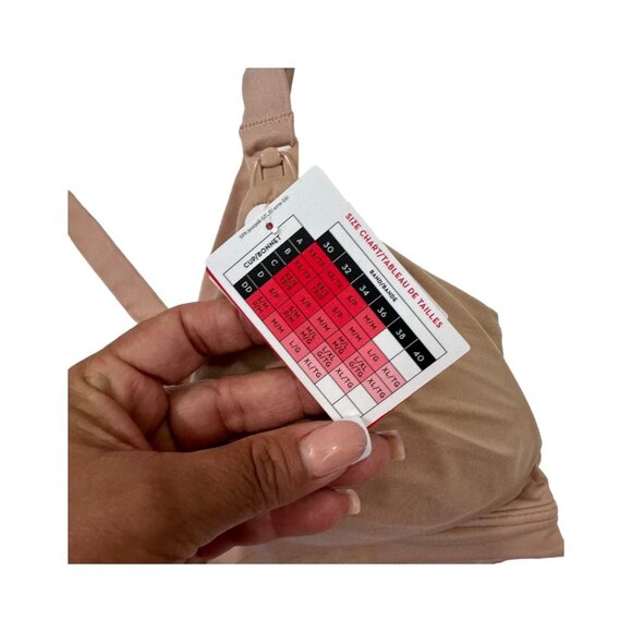 Spanx Mama Nursing Bra Beige Small Adjustable Straps Comfortable Supportive Mate - Picture 12 of 12
